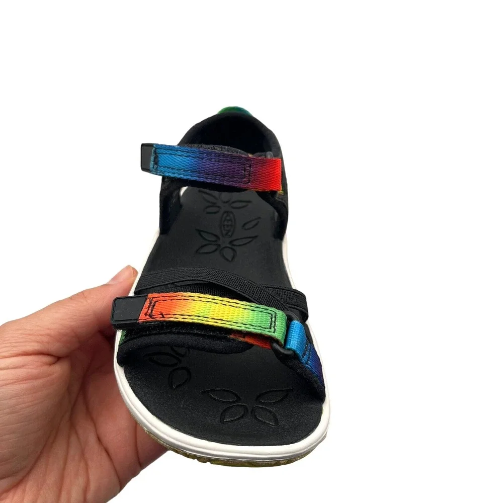 Keen Toddler Girls Outdoor Sandals Size 8 Black-Multi Adjustable Water‎ Friendly
